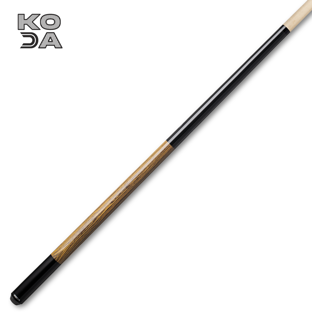 Koda Cue Stick Black Butt with Wood Decal - view 4