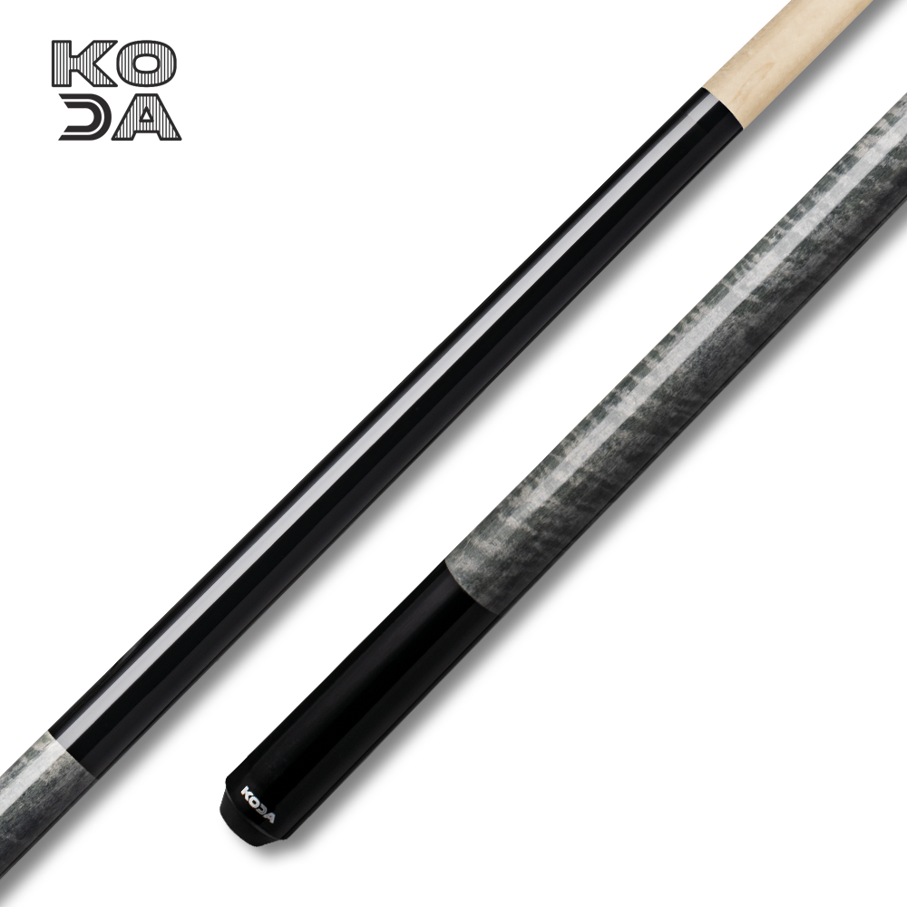Koda Cue Stick Black Butt with Wood Decal - view 7
