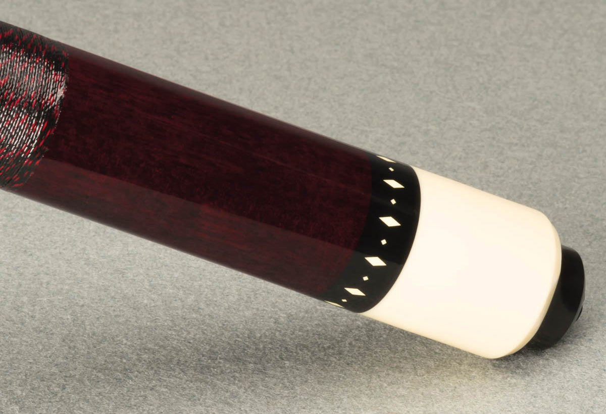 Burgundy Stain Lucky McDermott Cue - view 2