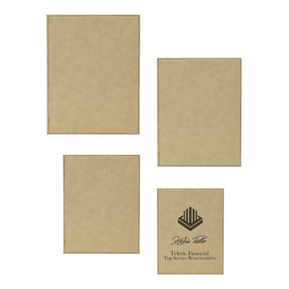 Laserable Leatherette Plaques