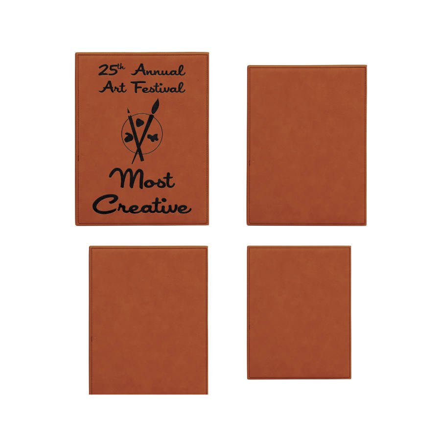 Laserable Leatherette Plaques - view 4