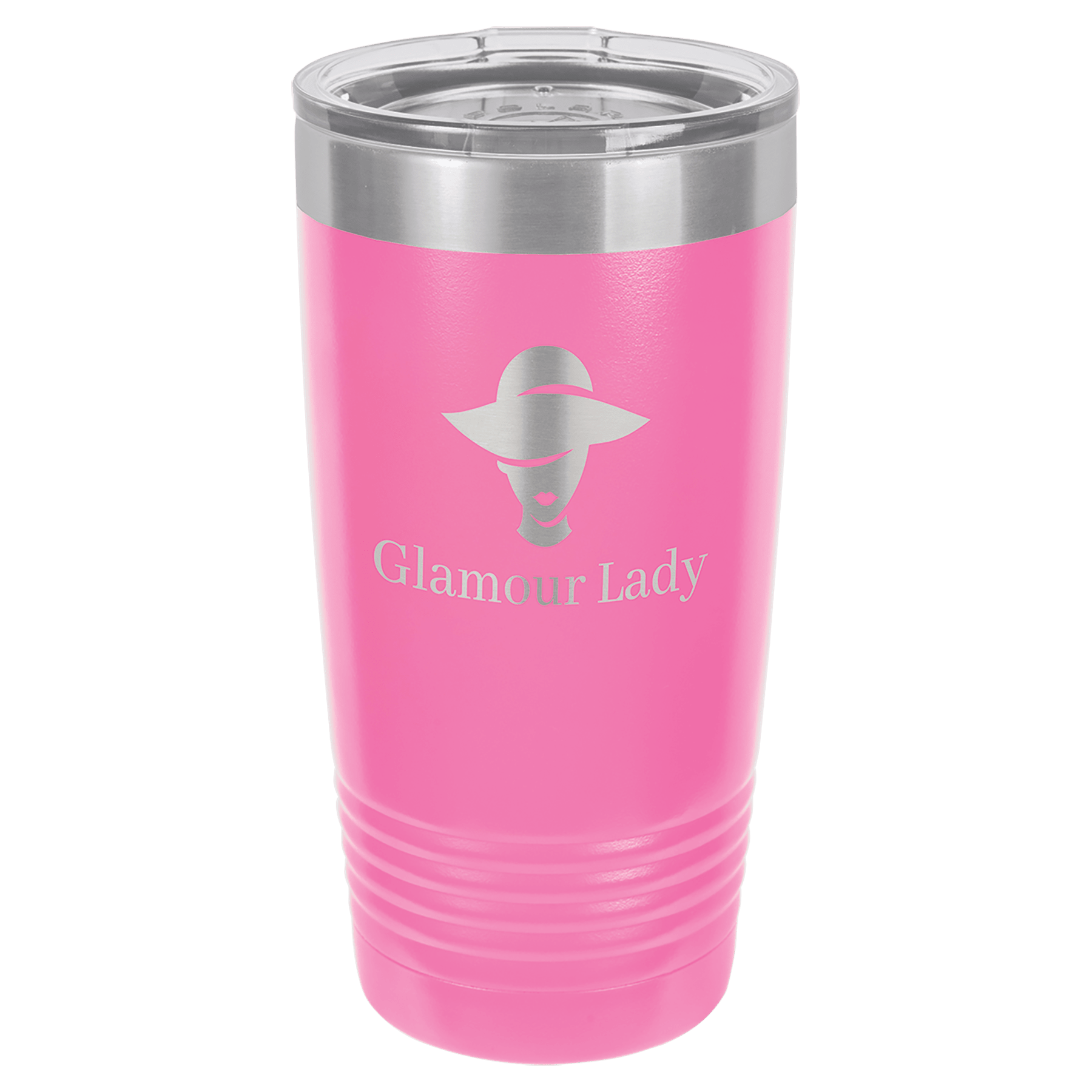 Polar Camel 20 oz. Ringneck Tumbler with Logo Lid - view 9