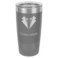 Polar Camel 20 oz. Ringneck Tumbler with Logo Lid - view 4