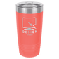 Polar Camel 20 oz. Ringneck Tumbler with Logo Lid - view 10