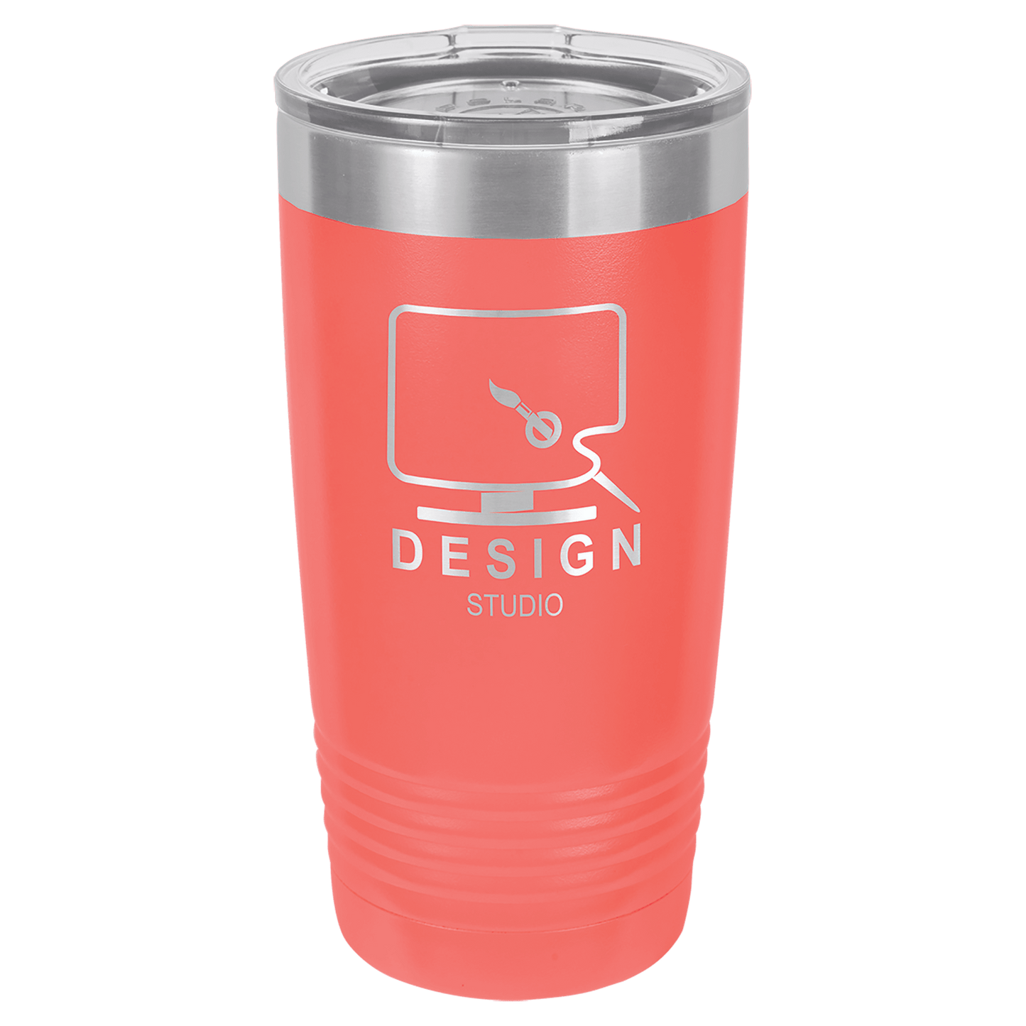 Polar Camel 20 oz. Ringneck Tumbler with Logo Lid - view 10