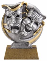 Motion Xtreme 3D Drama 5" Resin Trophy - view 2