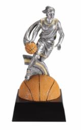 Motion Xtreme Basketball Female 7.5" Resin Trophy - view 7