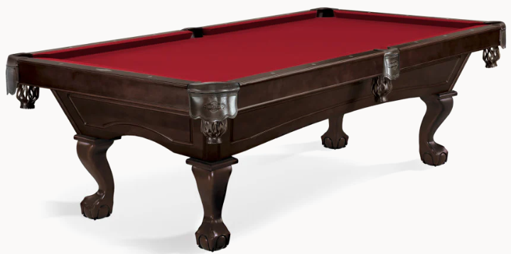 Brunswick 8' Allenton Pool Table with Ball and Claw Leg - view 6