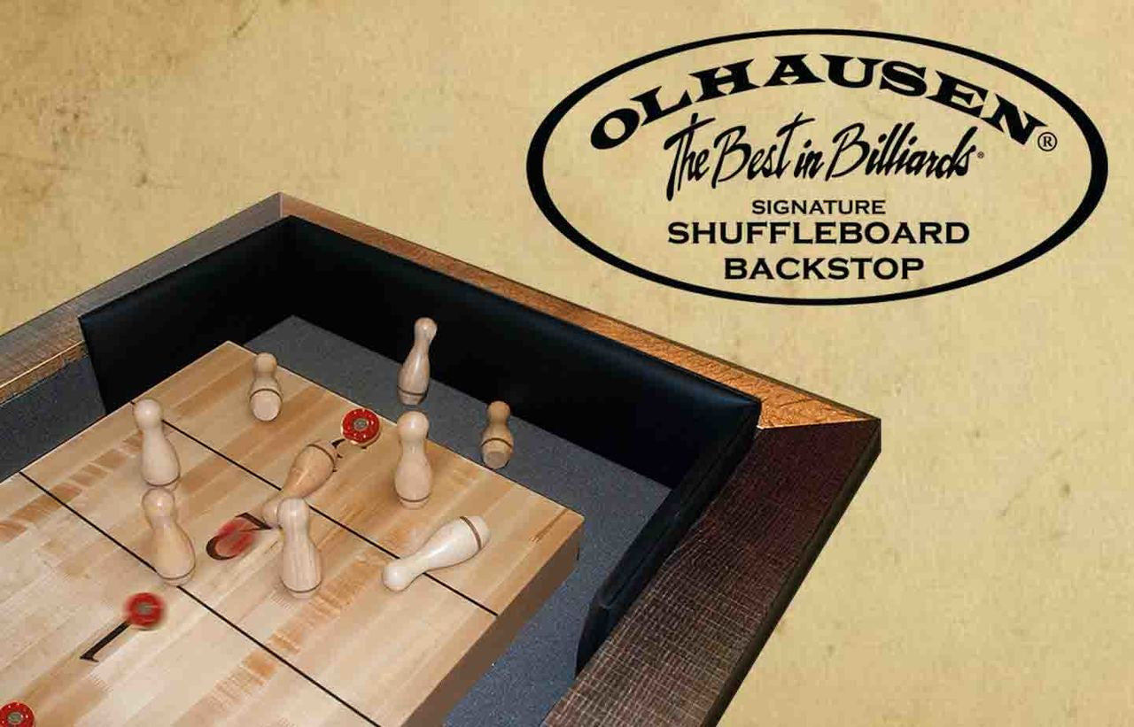 Olhausen Shuffleboard Backstop - view 2