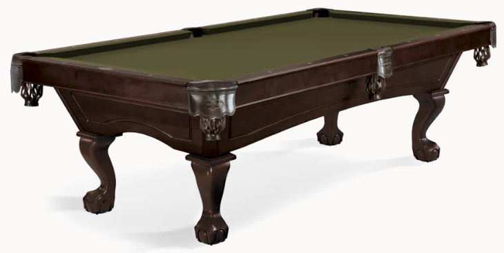 Brunswick 8' Allenton Pool Table with Ball and Claw Leg - view 13
