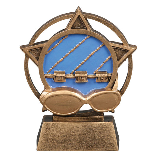 Swimming 4.5" Resin Trophy