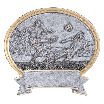 Soccer Oval Resin - view 4