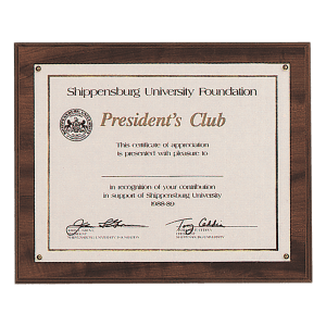 American Walnut Finish Photo/Certificate Holder