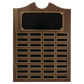 American Walnut Roster Plaque