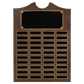 American Walnut Roster Plaque