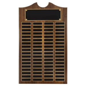 American Walnut Roster Plaque