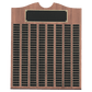 American Walnut Roster Plaque