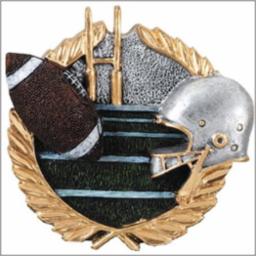 Football Resin Plaque 3.25" - view 4
