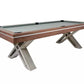 Presidential 8' Pierce Billiard Table - Walnut Finish