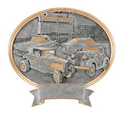 Car Show 6" Oval Resin Trophy