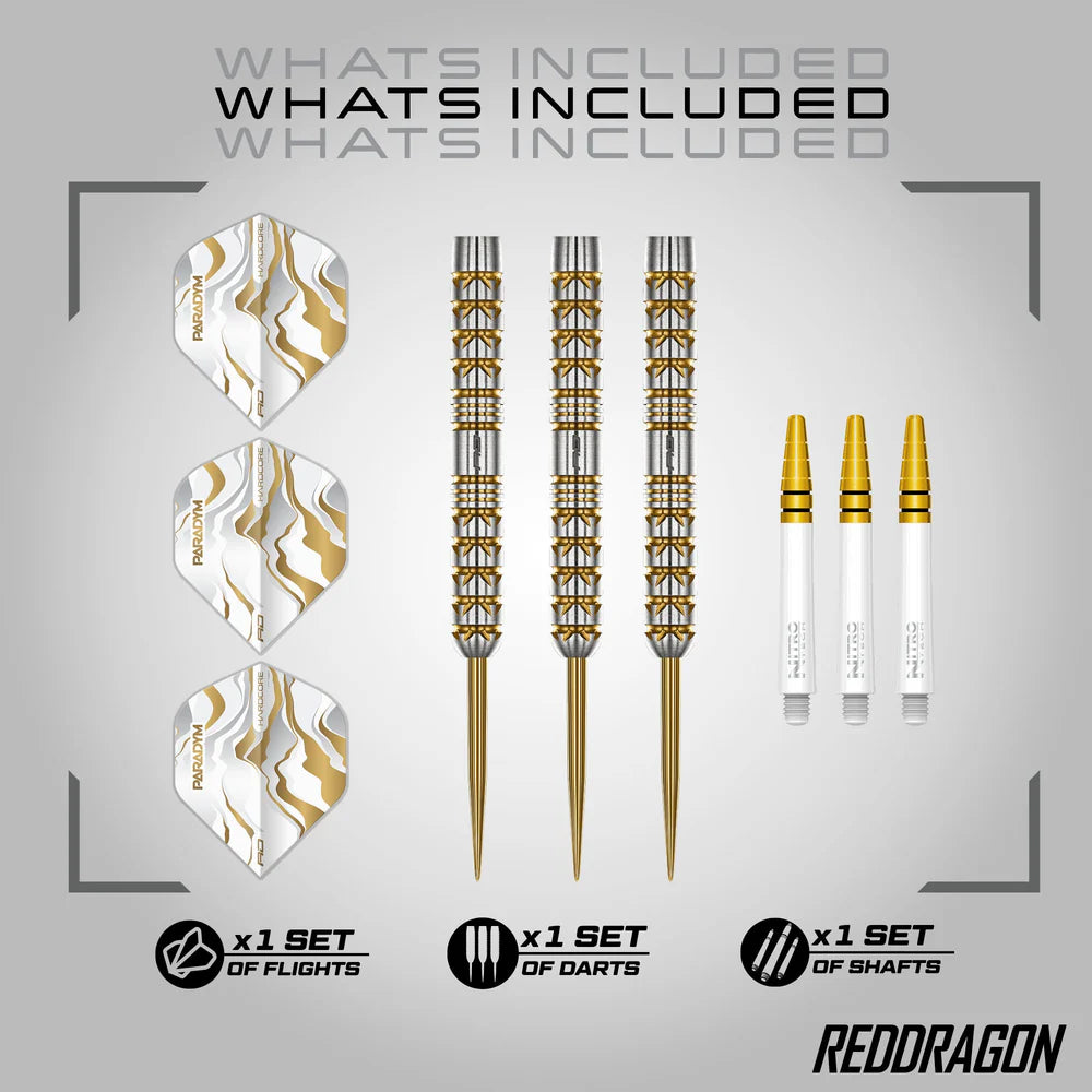 Paradym Gold Torpedo Steel Tip Darts
