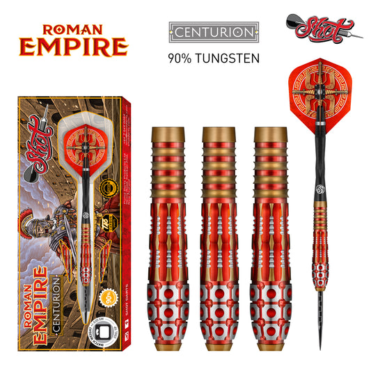 Shot Roman Empire Centurion Steel Tip Darts