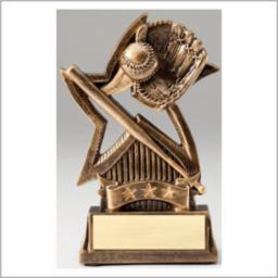Star Series Baseball 6" Resin Trophy