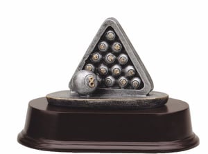 Billiard Ball 4" Resin Award