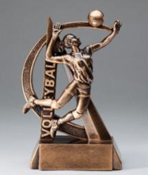 Ultra Action Volleyball 6.5" Resin Trophy