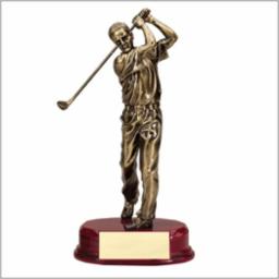 RESIN GOLF SWING MALE 9 3/4"