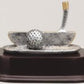 Golf Club Putter and Ball Resin Trophy