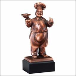 Chef 11" Resin Trophy - view 4