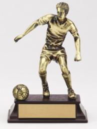 Male Soccer Player 6" Resin Trophy