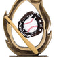 Baseball Flame 6" Resin Trophy