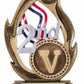 Flame Series Place Resin Trophies 7.25" - view 2