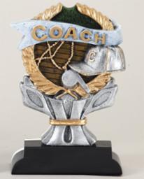 Coach Impact Series 6" Resin Trophy