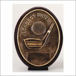 Longest Drive Oval 5.5" Resin Plate - view 5