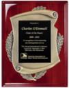 Rosewood Piano Finish Plaque with Antique Bronze Finish