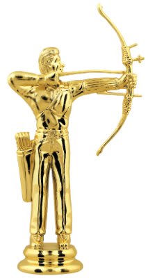 6" Male Archer Trophy Figure