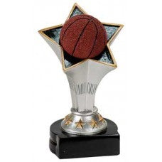 Rising Star Basketball Resin Trophy 8.75"