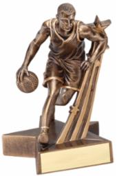 Superstar Basketball 8.5" Resin Trophy