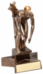 Swimming Super Star Resin Trophy 8.5"