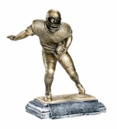 Football Runner Resin Trophy