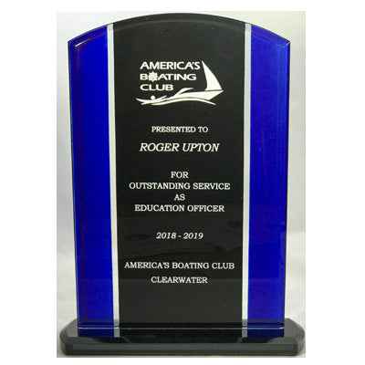 Round Top Glass Award