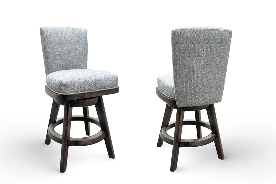 California House S9120FB Flex-Back Swivel Bar/Counter Stool