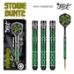 Shot Stowe Buntz 2.0 Titanium Black Steel Tip Darts