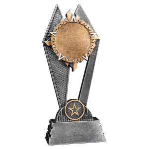 8" Sun Ray Holder Award w/ 2" Insert Resin Trophy