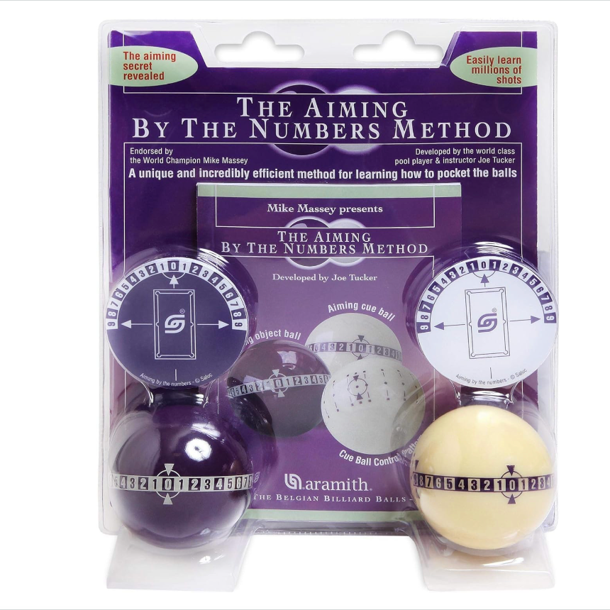 Aramith Mike Massey "Aiming By the Numbers Method"