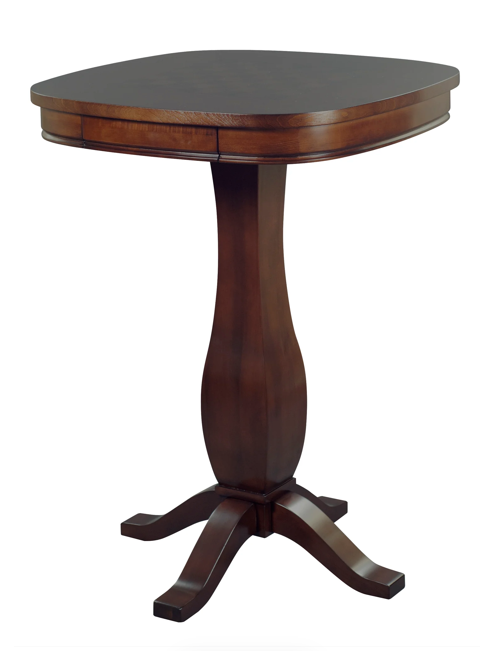 Signature Pub Table with Chess Inlay
