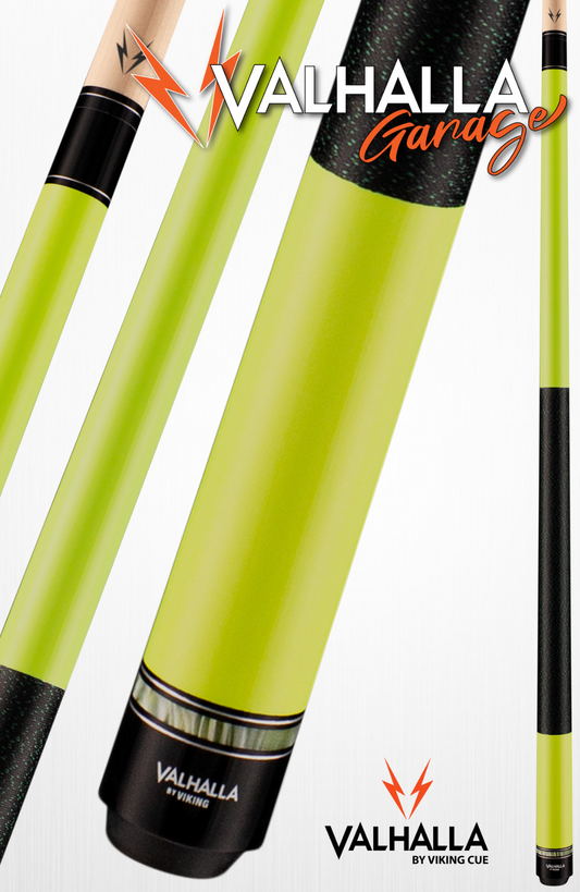 Valhalla Lime Green Pearl Cue Stick